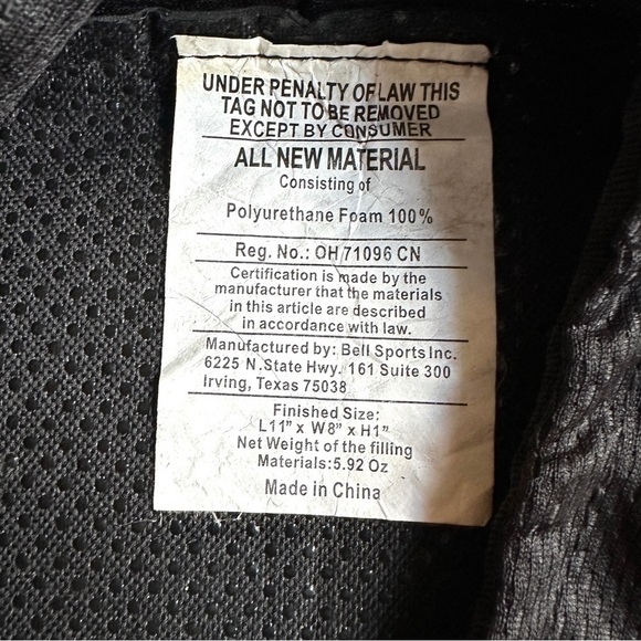 BELL Memory Foam Bicycle Seat Cover - Picture 3 of 5